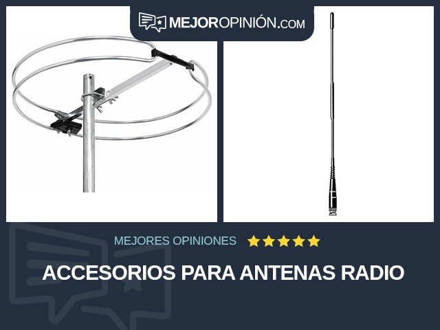 Accesorios para antenas Radio