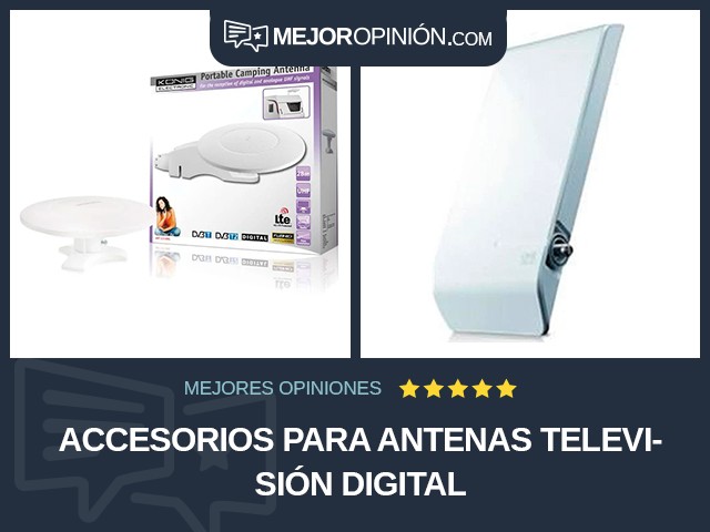 Accesorios para antenas Televisión Digital