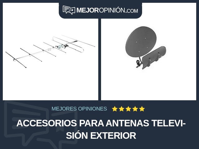 Accesorios para antenas Televisión Exterior