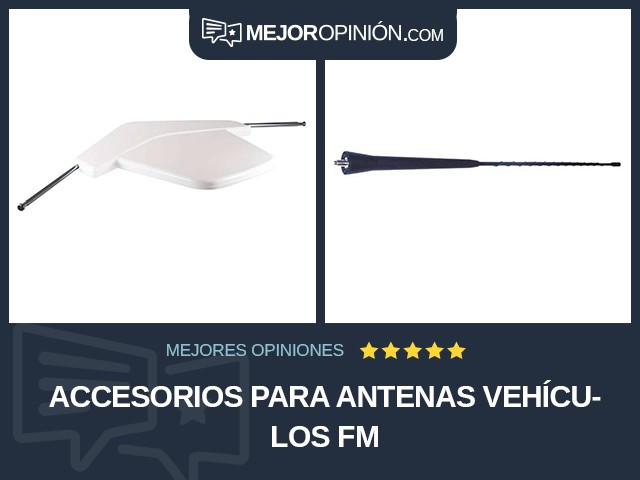 Accesorios para antenas Vehículos FM