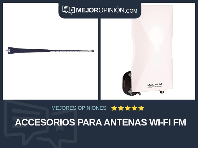 Accesorios para antenas Wi-Fi FM