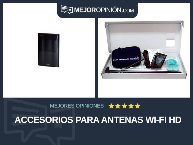 Accesorios para antenas Wi-Fi HD