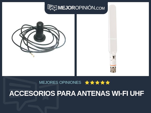 Accesorios para antenas Wi-Fi UHF