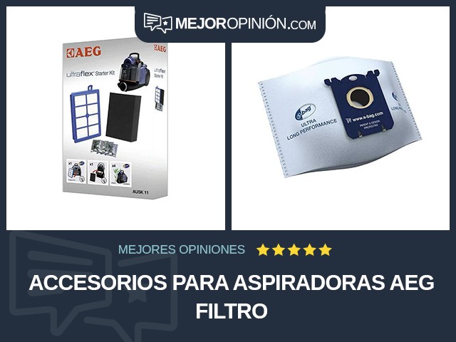 Accesorios para aspiradoras AEG Filtro