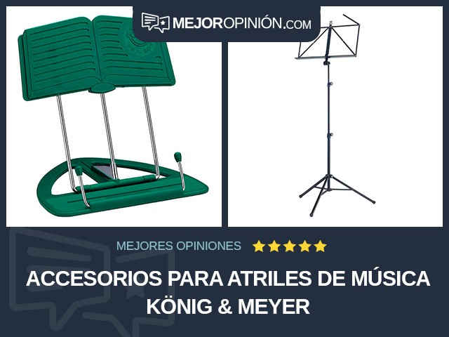 Accesorios para atriles de música König & Meyer