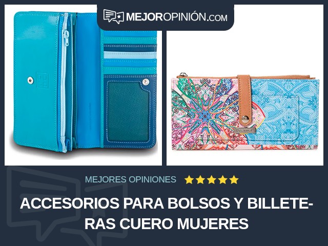 Accesorios para bolsos y billeteras Cuero Mujeres