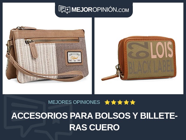 Accesorios para bolsos y billeteras Cuero