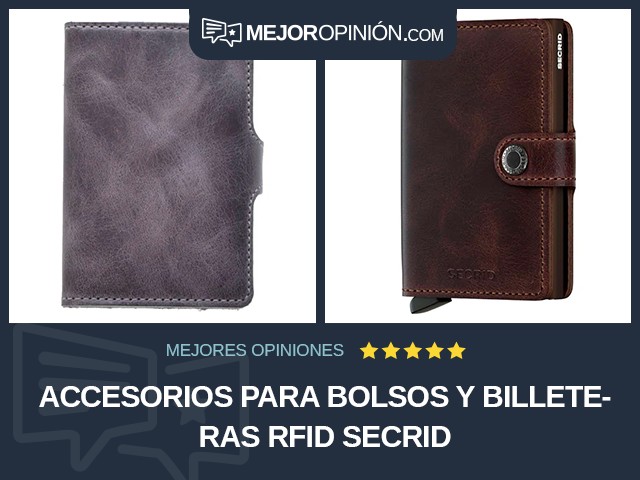 Accesorios para bolsos y billeteras RFID SECRID
