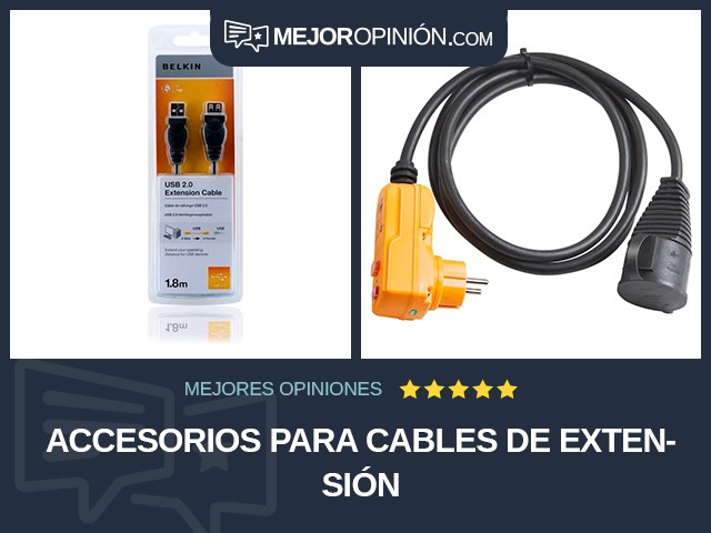 Accesorios para cables de extensión