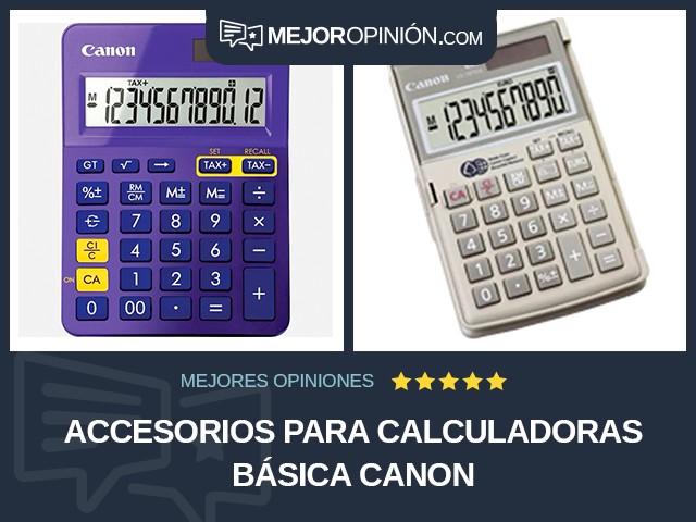 Accesorios para calculadoras Básica Canon