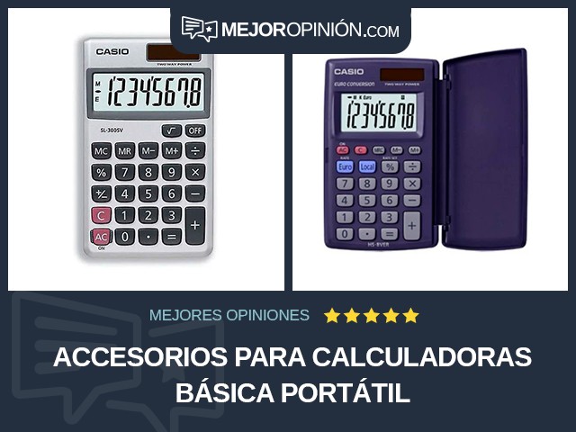 Accesorios para calculadoras Básica Portátil