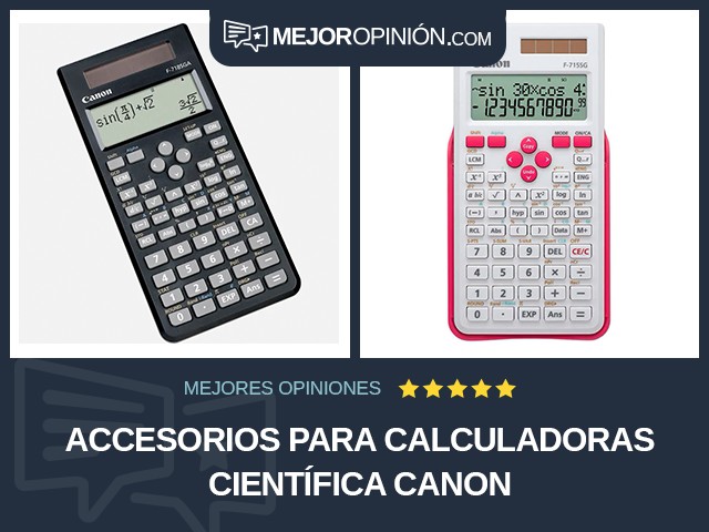 Accesorios para calculadoras Científica Canon