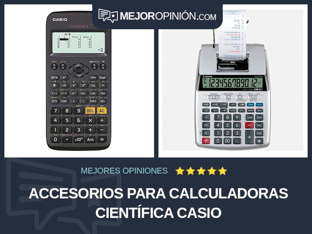 Accesorios para calculadoras Científica Casio