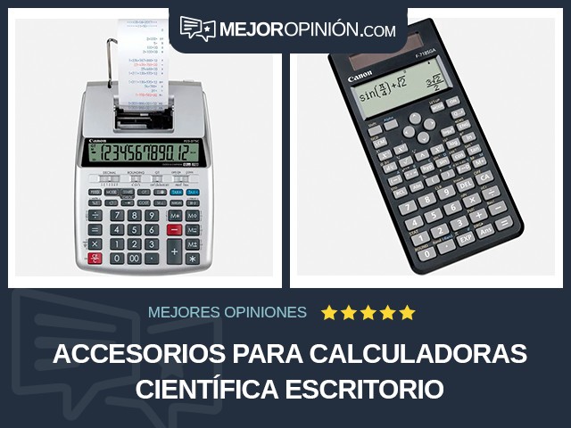 Accesorios para calculadoras Científica Escritorio