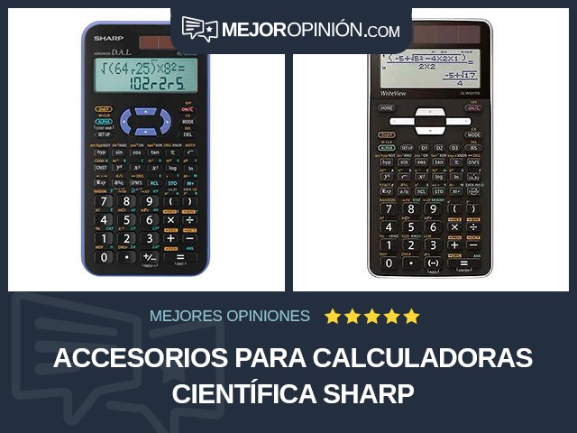 Accesorios para calculadoras Científica Sharp