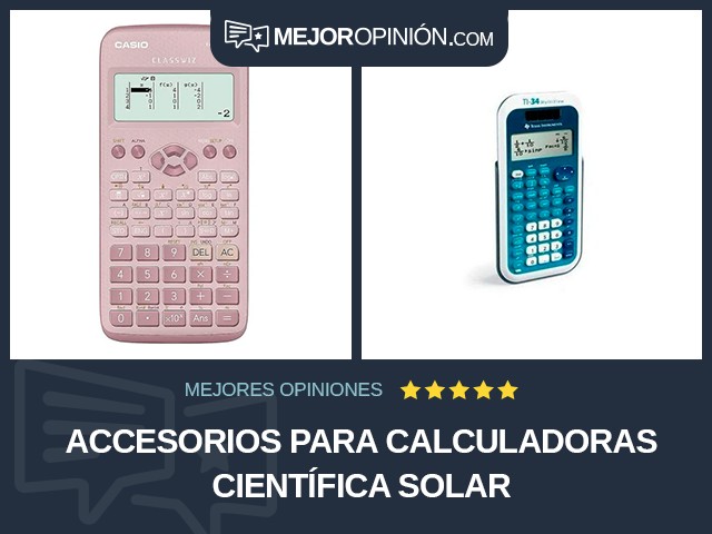 Accesorios para calculadoras Científica Solar