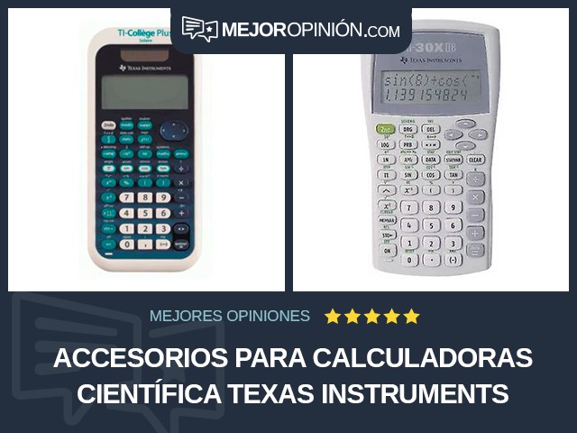 Accesorios para calculadoras Científica Texas Instruments