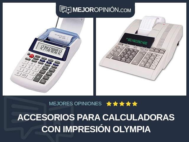 Accesorios para calculadoras Con impresión Olympia