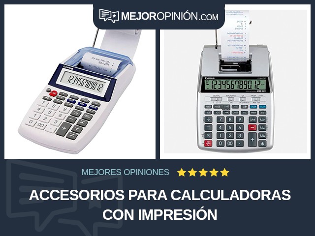 Accesorios para calculadoras Con impresión
