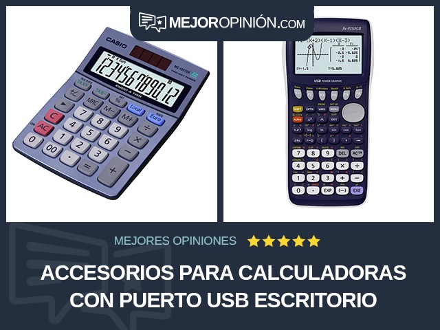 Accesorios para calculadoras Con puerto USB Escritorio