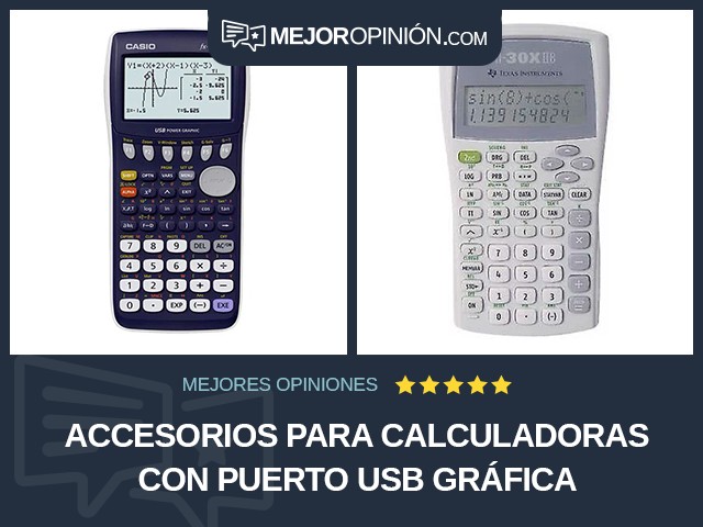 Accesorios para calculadoras Con puerto USB Gráfica