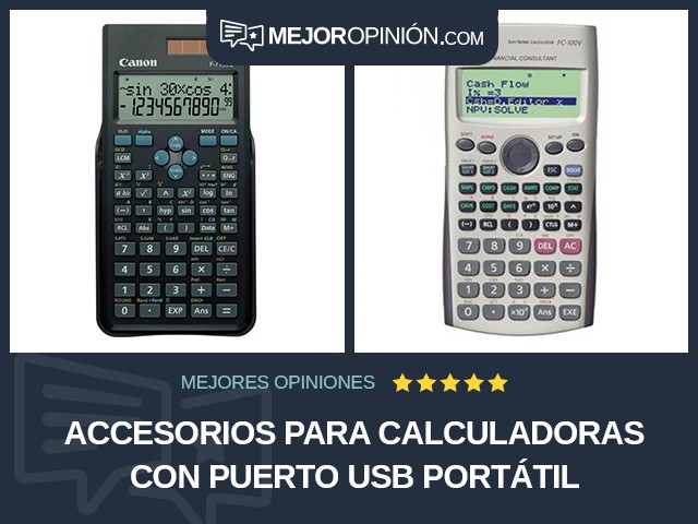 Accesorios para calculadoras Con puerto USB Portátil