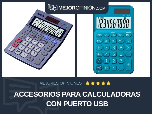 Accesorios para calculadoras Con puerto USB