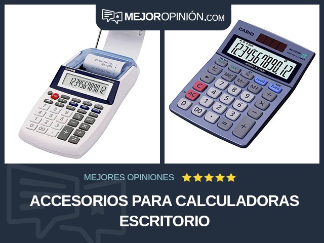 Accesorios para calculadoras Escritorio
