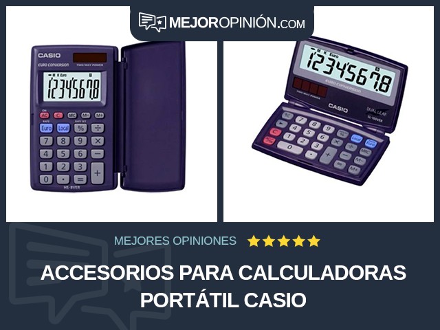 Accesorios para calculadoras Portátil Casio