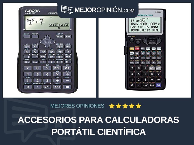 Accesorios para calculadoras Portátil Científica