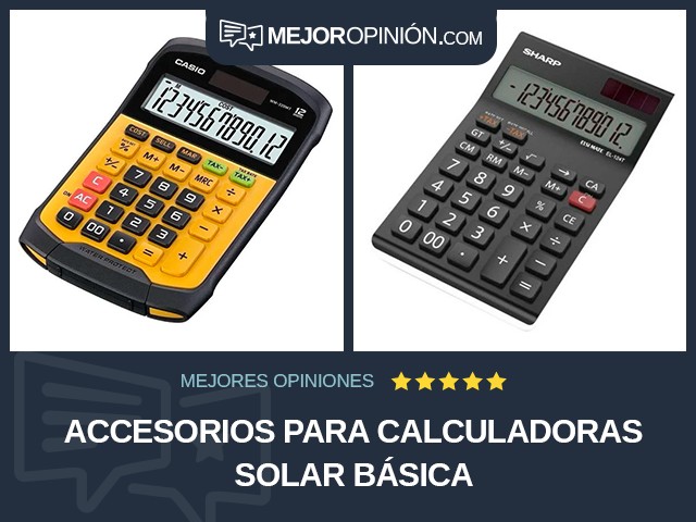 Accesorios para calculadoras Solar Básica