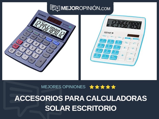 Accesorios para calculadoras Solar Escritorio