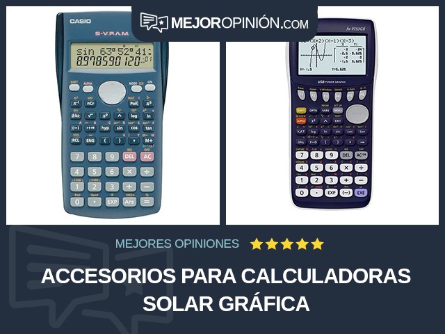Accesorios para calculadoras Solar Gráfica