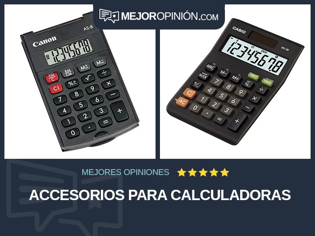 Accesorios para calculadoras