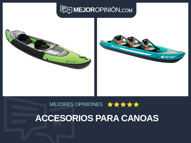 Accesorios para canoas