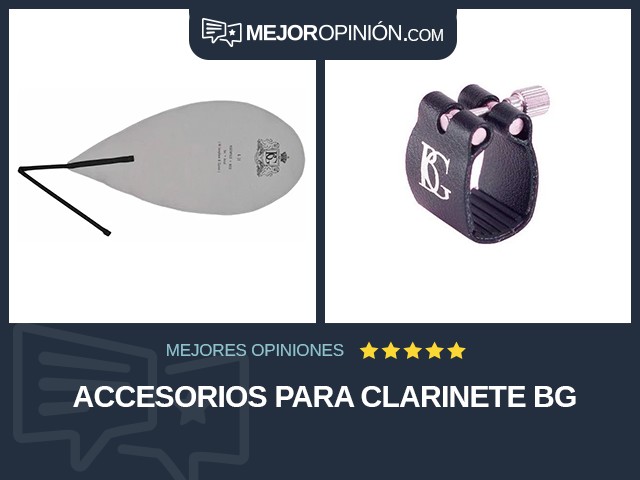 Accesorios para clarinete BG