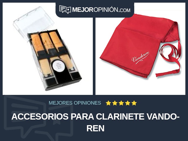 Accesorios para clarinete Vandoren