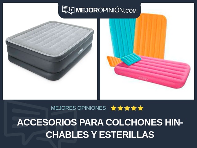 Accesorios para colchones hinchables y esterillas