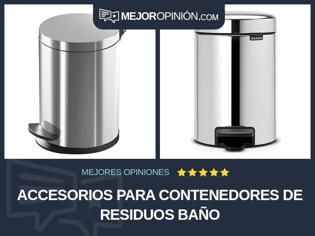 Accesorios para contenedores de residuos Baño