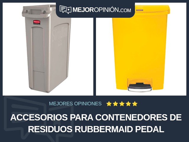 Accesorios para contenedores de residuos Rubbermaid Pedal