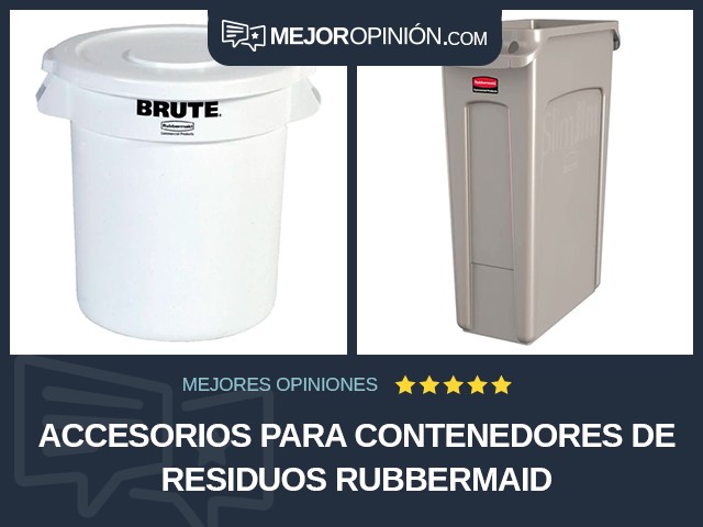 Accesorios para contenedores de residuos Rubbermaid