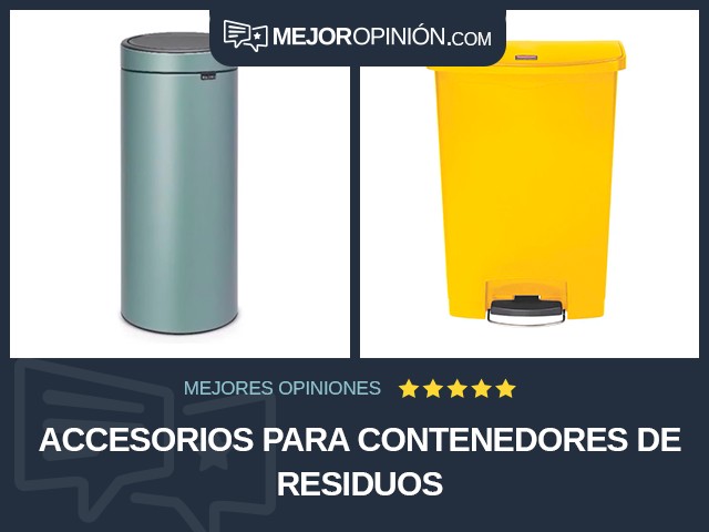 Accesorios para contenedores de residuos