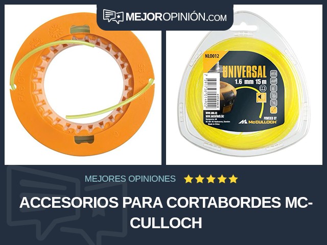 Accesorios para cortabordes McCulloch