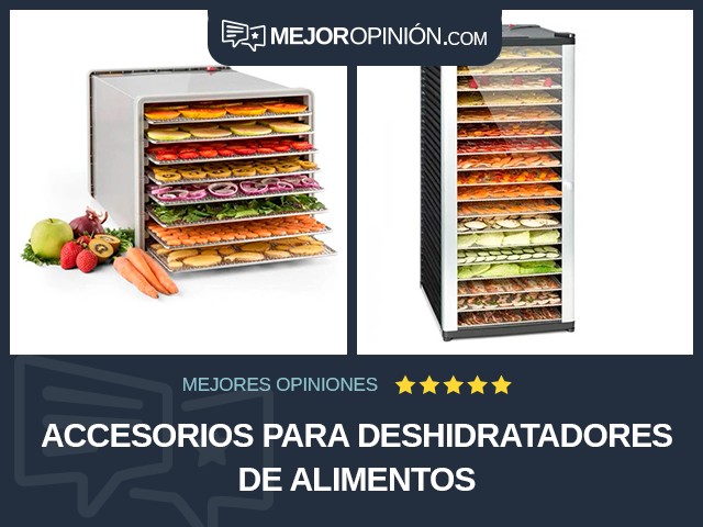 Accesorios para deshidratadores de alimentos