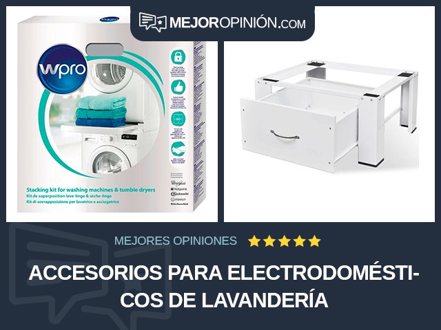 Accesorios para electrodomésticos de lavandería