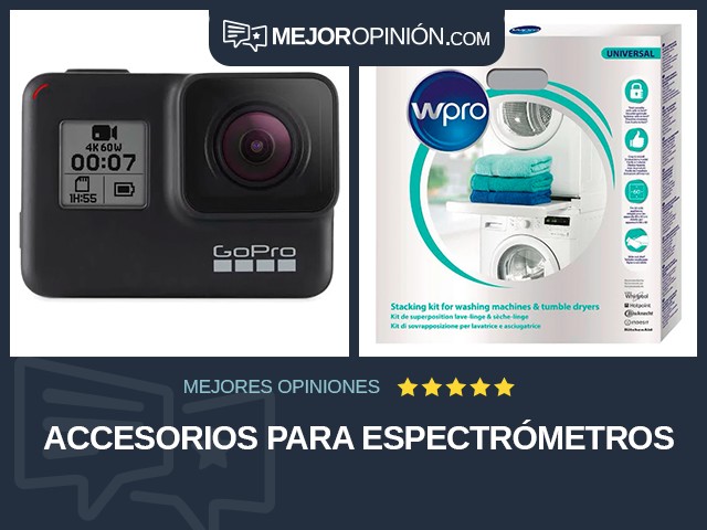 Accesorios para espectrómetros