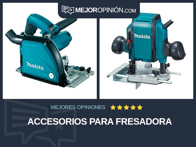 Accesorios para fresadora