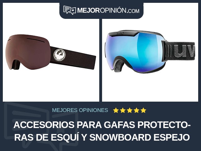 Accesorios para gafas protectoras de esquí y snowboard Espejo