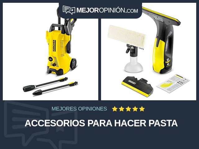 Accesorios para hacer pasta