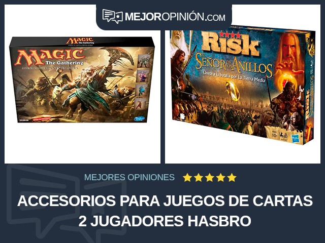 Accesorios para juegos de cartas 2 jugadores Hasbro